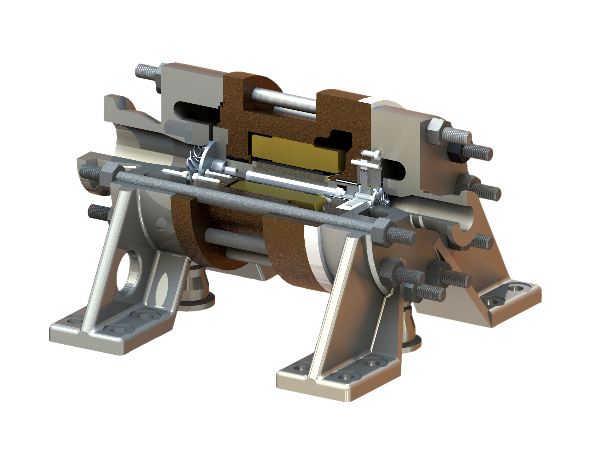 sco2 power unit White background