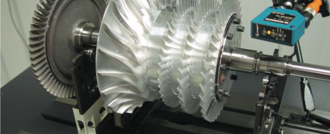 A micro gas turbine