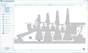 Turbine Cooling Scheme Designed in AxSTREAM NET