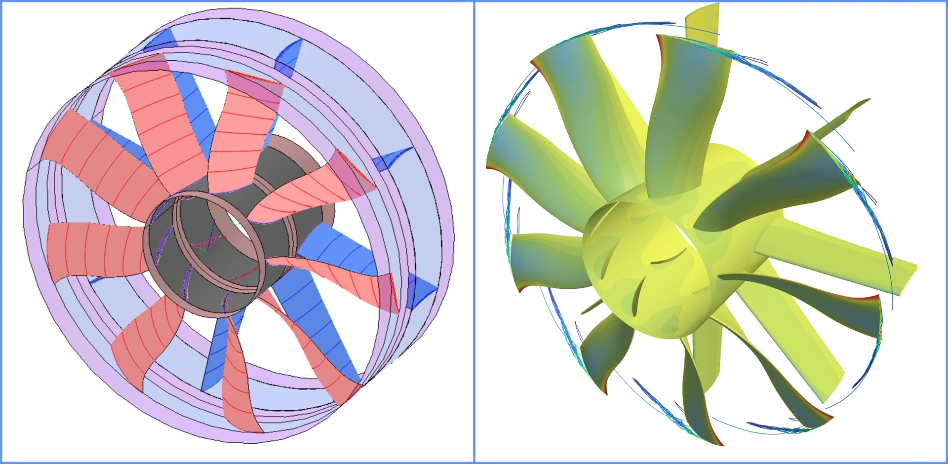 AxSTREAM and STAR-CCM+ for Fan Design