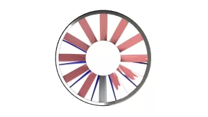 Axial Fan CAD Front