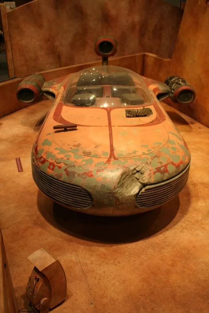 Figure 11 Lukes Landspeeder from the 1977 film