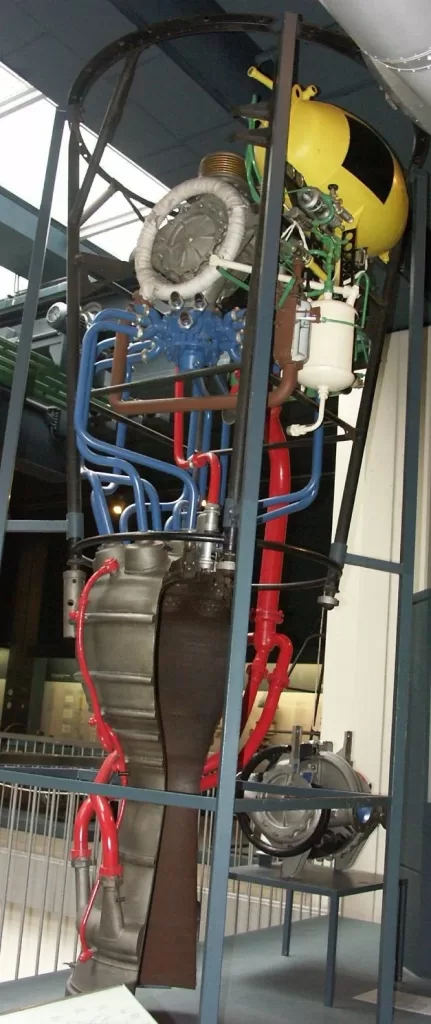 German V-2 rocket engine