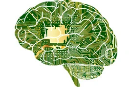 government-research-and-development-3 Graphic of a human brain with circuitry patterns overlaid, symbolizing the connection between technology and the mind—a visual echo of government research advancing cognitive and digital integration.