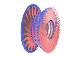 Mixed Flow Turbine in AxSTREAM