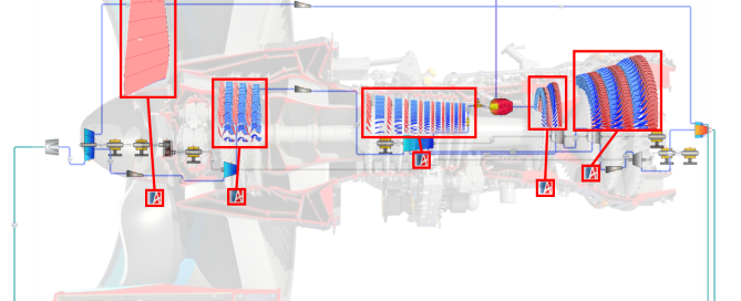 PW1127G engine 0D model